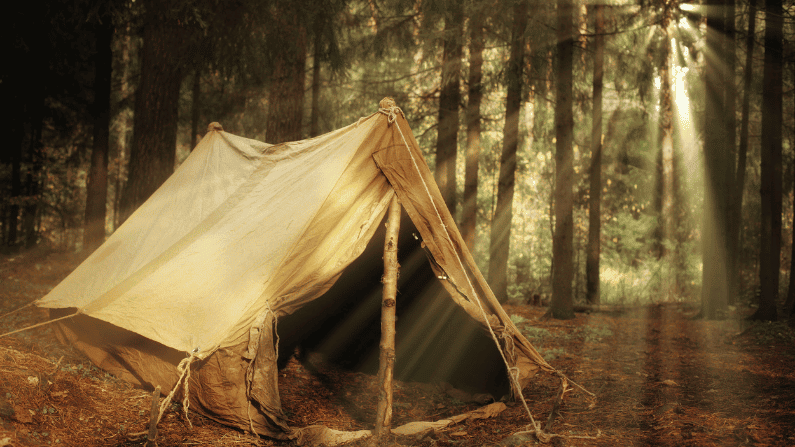What is a pup Tent?
