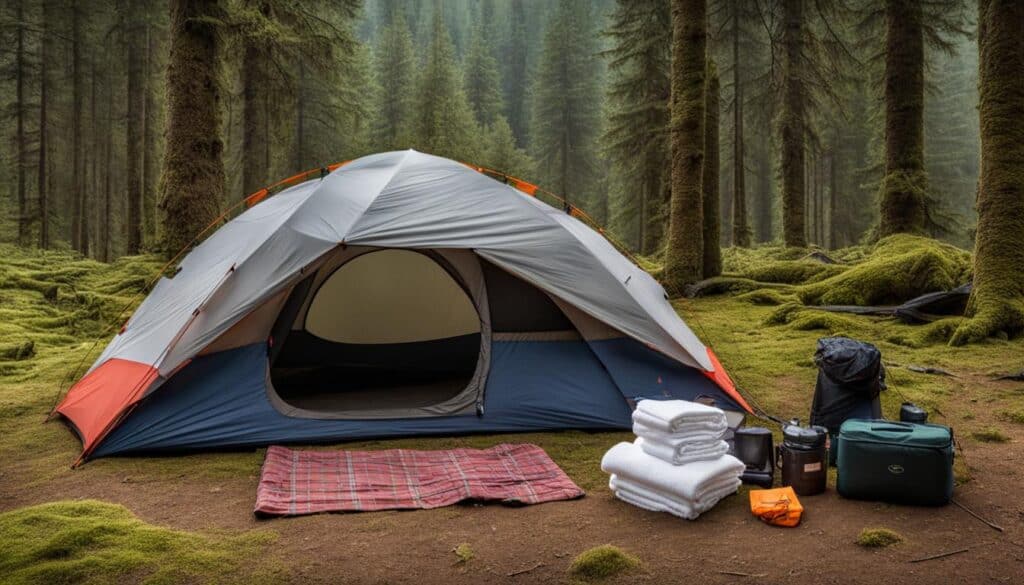 camping gear for thunderstorms