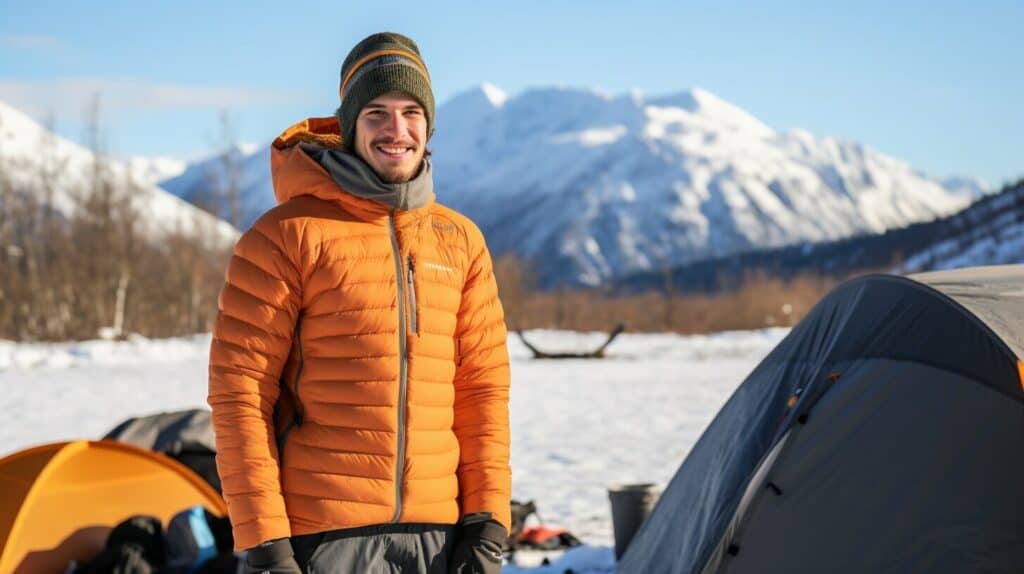 layering clothing for cold weather camping