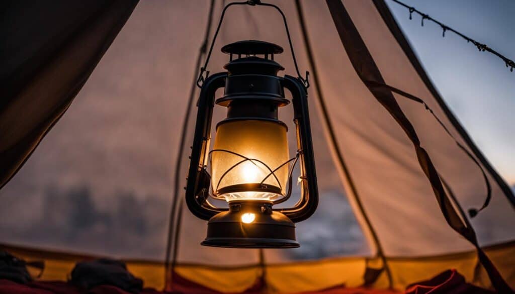 lighting options for camping