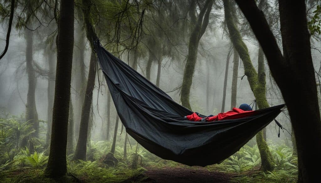 safety precautions for hammock camping